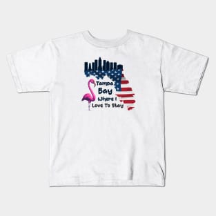 Tampa Bay Love Kids T-Shirt
